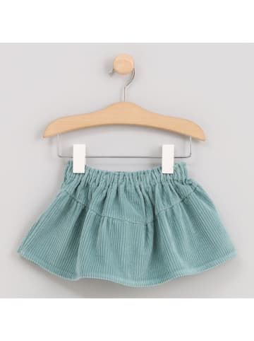 Cotton Fish Corduroyrok turquoise
