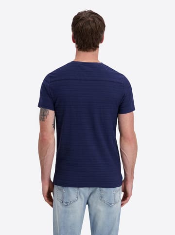 Timezone Shirt "Vintage Henley" donkerblauw