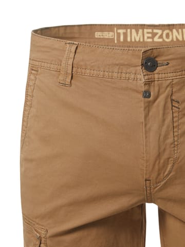 Timezone Chinoshorts "Stanley" in Hellbraun