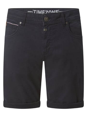 Timezone Spijkershort "Scotty" - slim fit - zwart