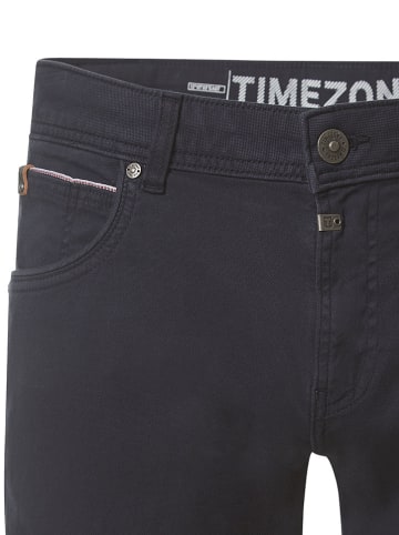 Timezone Spijkershort "Scotty" - slim fit - zwart