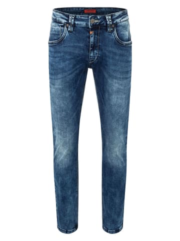 Timezone Spijkerbroek "Eduardo" - slim fit - blauw