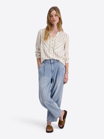 Timezone Bluse "Henley" in Beige