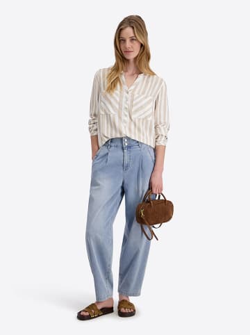 Timezone Bluse "Henley" in Beige