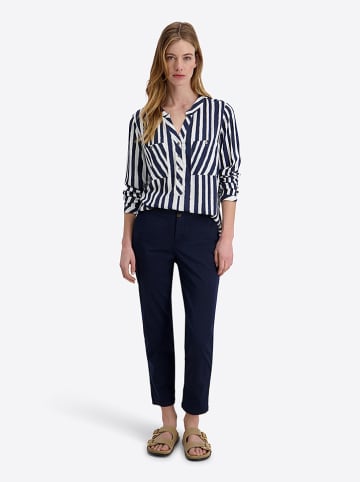 Timezone Blouse "Henley" donkerblauw