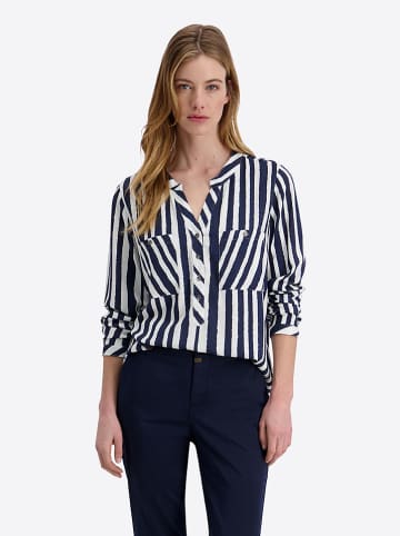 Timezone Blouse "Henley" donkerblauw