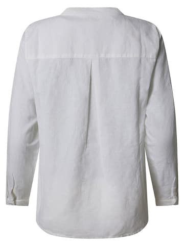 Timezone Bluzka "Henley" w kolorze białym