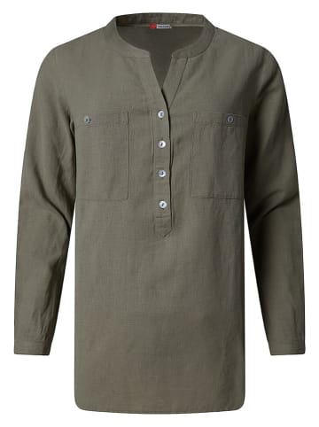 Timezone Blouse "Henley" kaki