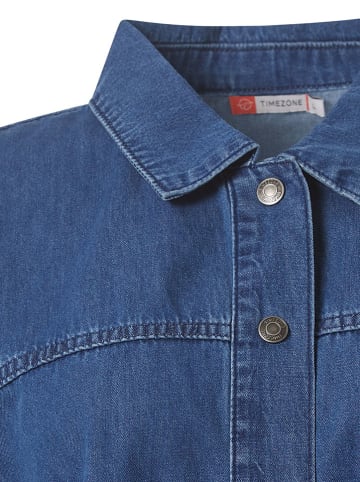 Timezone Spijkerblouse blauw