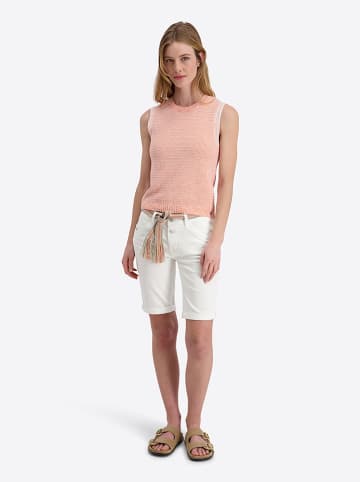 Timezone Szorty dżinsowe "Nali" - Slim fit - w kolorze białym