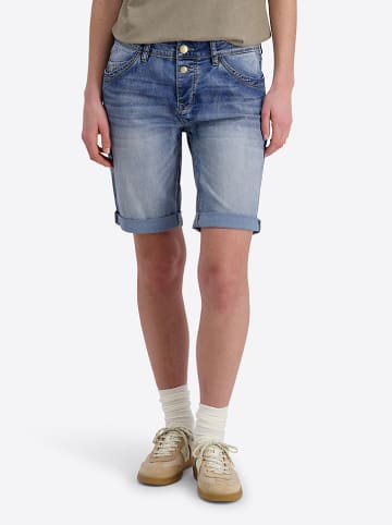 Timezone Szorty dżinsowe "Nali" - Slim fit - w kolorze niebieskim