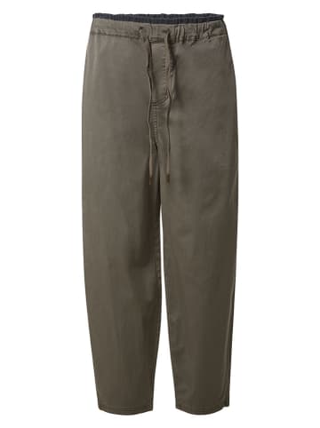 Timezone Spodnie "Lou" w kolorze khaki