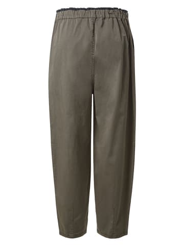 Timezone Spodnie "Lou" w kolorze khaki