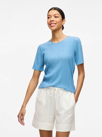 Vila Shirt "Plisa" lichtblauw
