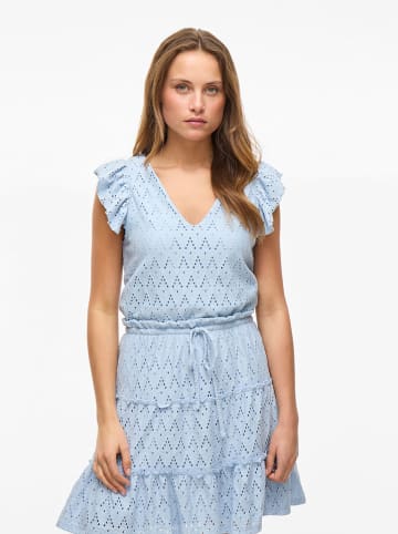 Vila Shirt "Amalina" lichtblauw