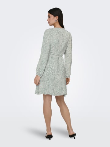ONLY Kleid in Mint/ Weiß