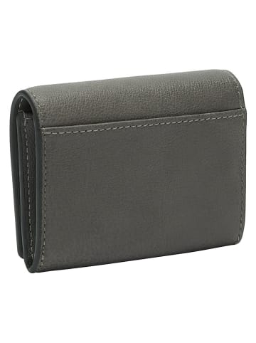 Liebeskind Berlin Leder-Geldbörse "Louisa" in Anthrazit - (B)11 x (H)8 x (T)2 cm