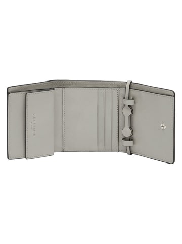 Liebeskind Berlin Leder-Geldbörse "Ada" in Grau - (B)10 x (H)8 x (T)4 cm