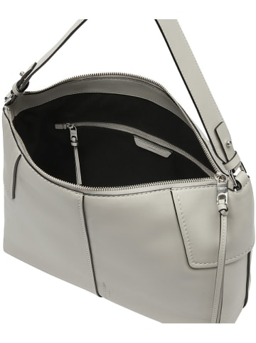 Liebeskind Berlin Leder-Schultertasche in Beige - (B)34 x (H)27 x (T)12 cm
