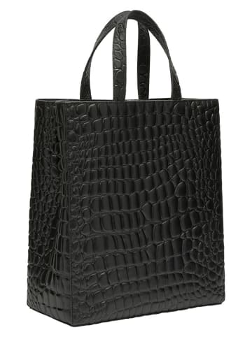 Liebeskind Berlin Skórzana torebka w kolorze czarnym - 29 x 34 x 15 cm