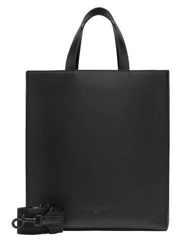 Liebeskind Berlin Leder-Henkeltasche in Schwarz - (B)29 x (H)34 x (T)15 cm