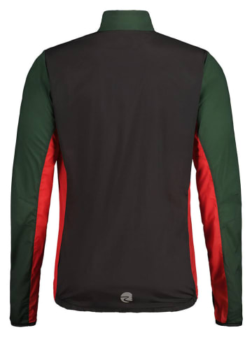 Maloja Fahrradjacke "MaxM." in Schwarz/ Dunkelgrün