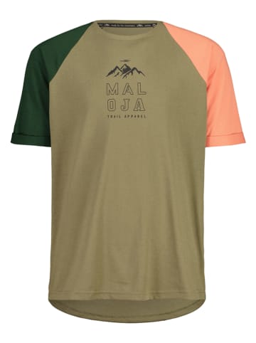Maloja Functioneel shirt "AnderterM" kaki