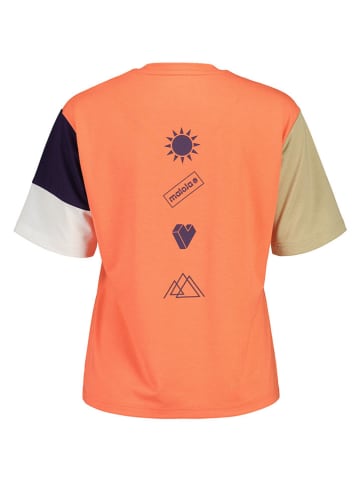 Maloja Funktionsshirt "FannarakiM." in Orange