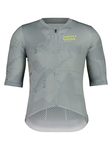 Maloja Koszulka kolarska "PushbikersM. Aero" w kolorze zielonym