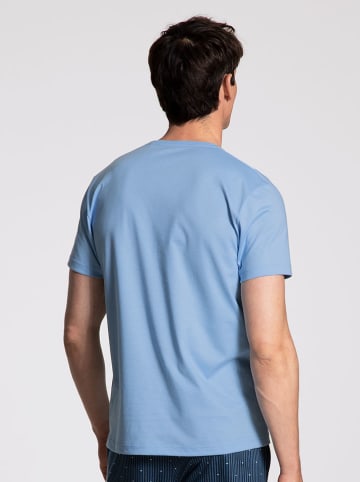Calida Pyjama-Oberteil in Hellblau