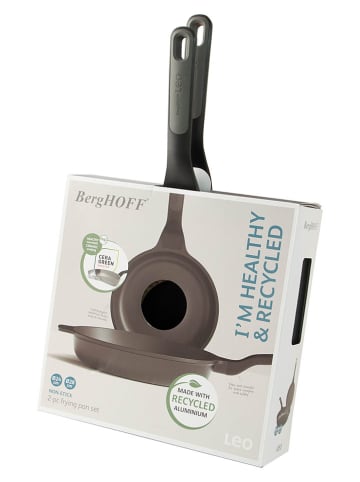BergHOFF Patelnie (2 szt.) w kolorze czarnym