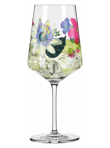 RITZENHOFF Cocktailglas "Sommertau Hugo" in Blau/ Pink - 544 ml