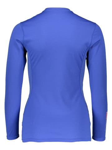 Mizuno Funktionsunterhemd "Mid Weight Crew" in Blau
