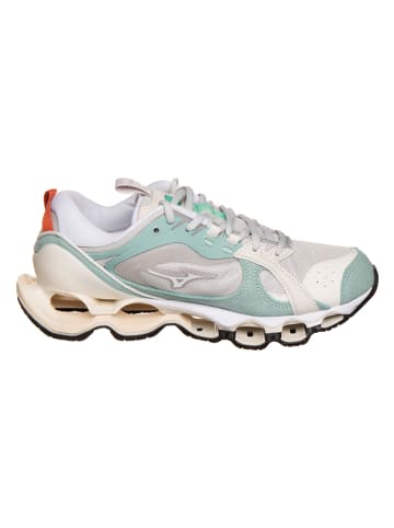 Mizuno Trainingsschoenen "Wave Prophecy Beta 2" wit/mintgroen