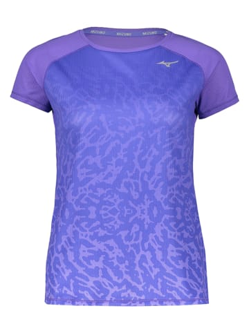 Mizuno Trainingsshirt "Aero" in Lila