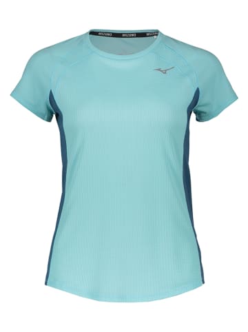 Mizuno Trainingsshirt "DryAeroFlow" in Türkis