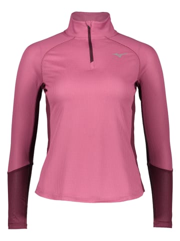 Mizuno Trainingslongsleeve "DryAeroFlow" in Pink