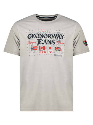 Geographical Norway Shirt "Jeans" in Grau