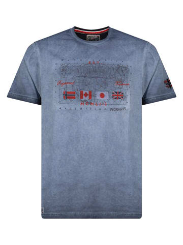 Geographical Norway Shirt "Jeans" donkerblauw