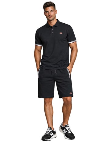 Geographical Norway Sweatbermudas "Poliar" in Schwarz