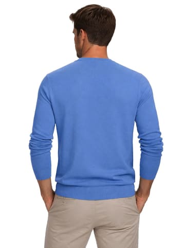 Geographical Norway Sweter "Famballe" w kolorze niebieskim