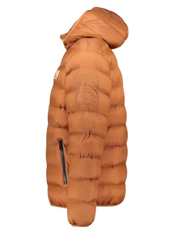 Geographical Norway Kurtka pikowana "Avalanche" w kolorze jasnobrązowym