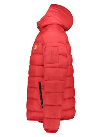Geographical Norway Doorgestikte jas "Avalanche" rood