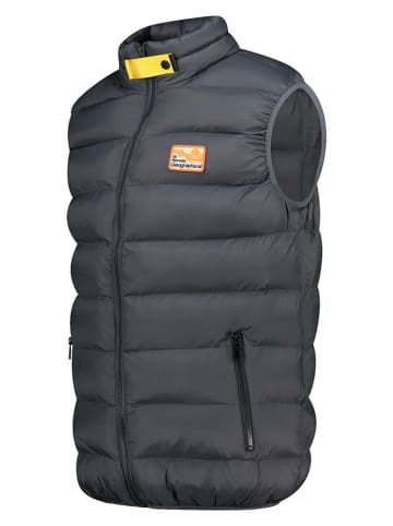 Geographical Norway Kamizelka pikowana "Valanche" w kolorze antracytowym