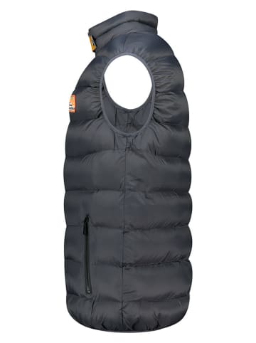 Geographical Norway Doorgestikte bodywarmer "Valanche" antraciet
