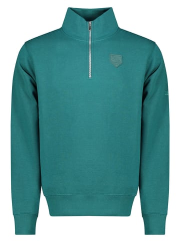 Geographical Norway Sweatshirt "Gelmon" in Grün