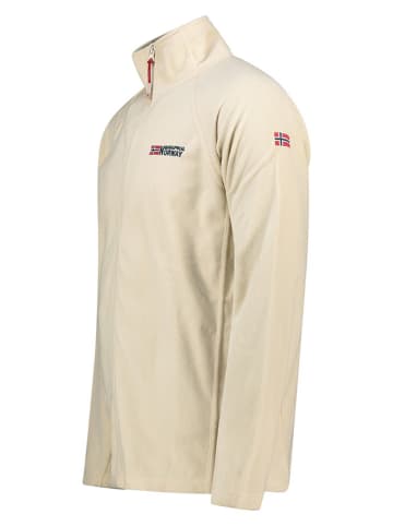 Geographical Norway Kurtka polarowa "Tug" w kolorze kremowym