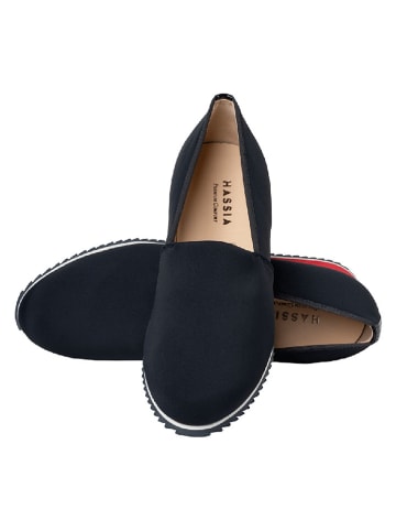 HASSIA Slipper in Dunkelblau