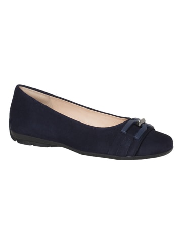 HASSIA Leder-Ballerinas "Pescara" in Dunkelblau
