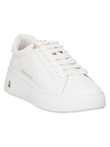 Patrizia Pepe Leren sneakers wit